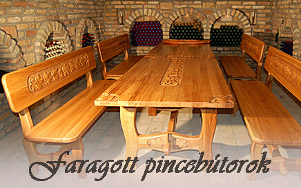 Pincebútorok